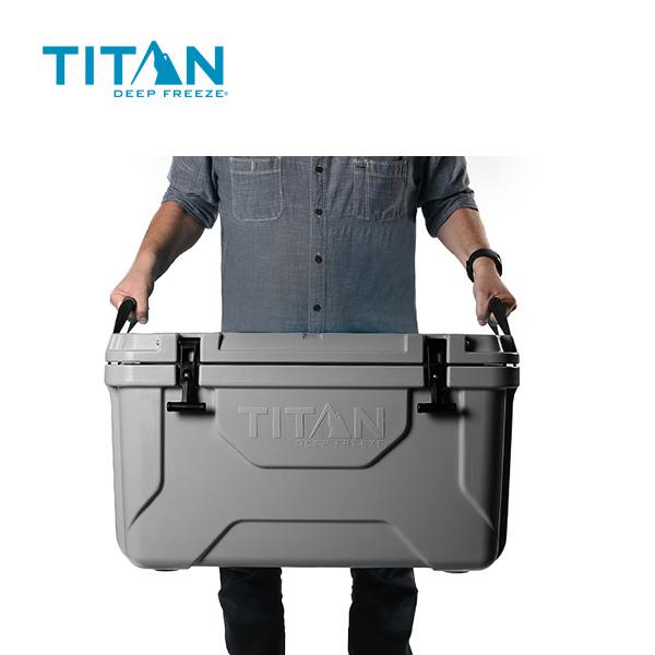 24년할인특가[타이탄] TITAN 딥프리즈 52L (그레이) 하드쿨러 캠핑아이스박스 감성캠핑 미니멀
